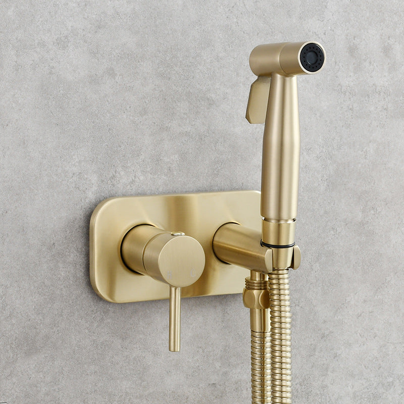 Brass Bidet Spray with Hot and Cold Settings | 5 Finishes | 1 or 2 Spray Options