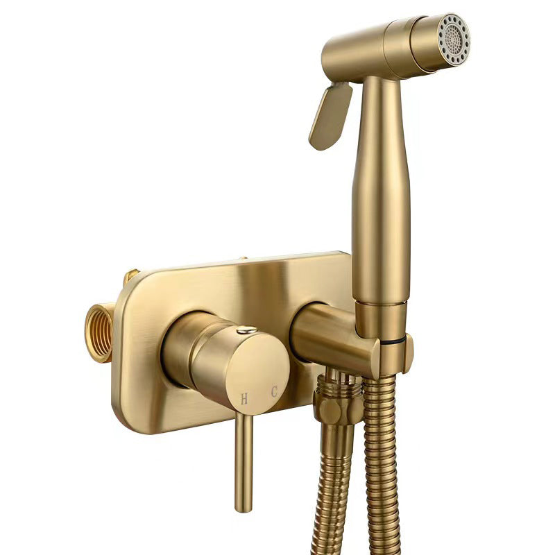 Brass Bidet Spray with Hot and Cold Settings | 5 Finishes | 1 or 2 Spray Options