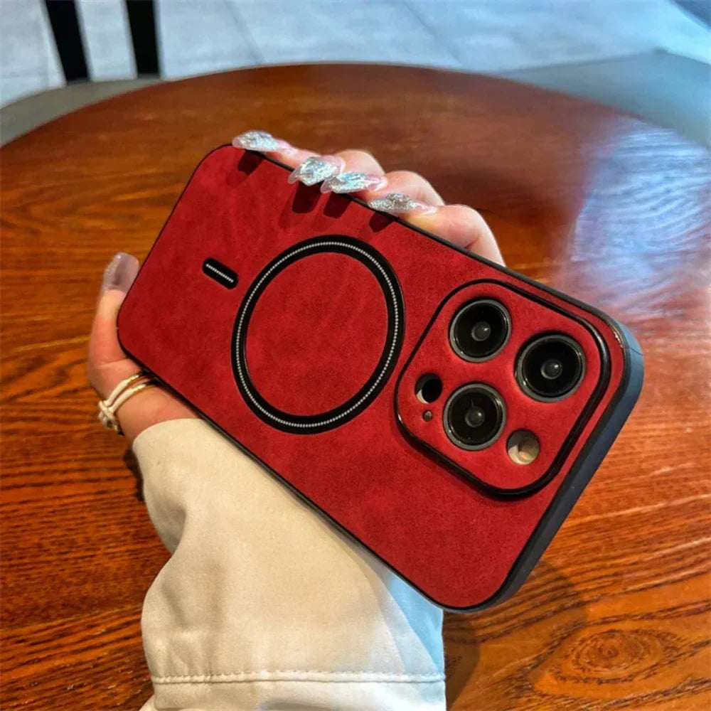 Textured Magnetic Slim Case for Effortless Everyday Use