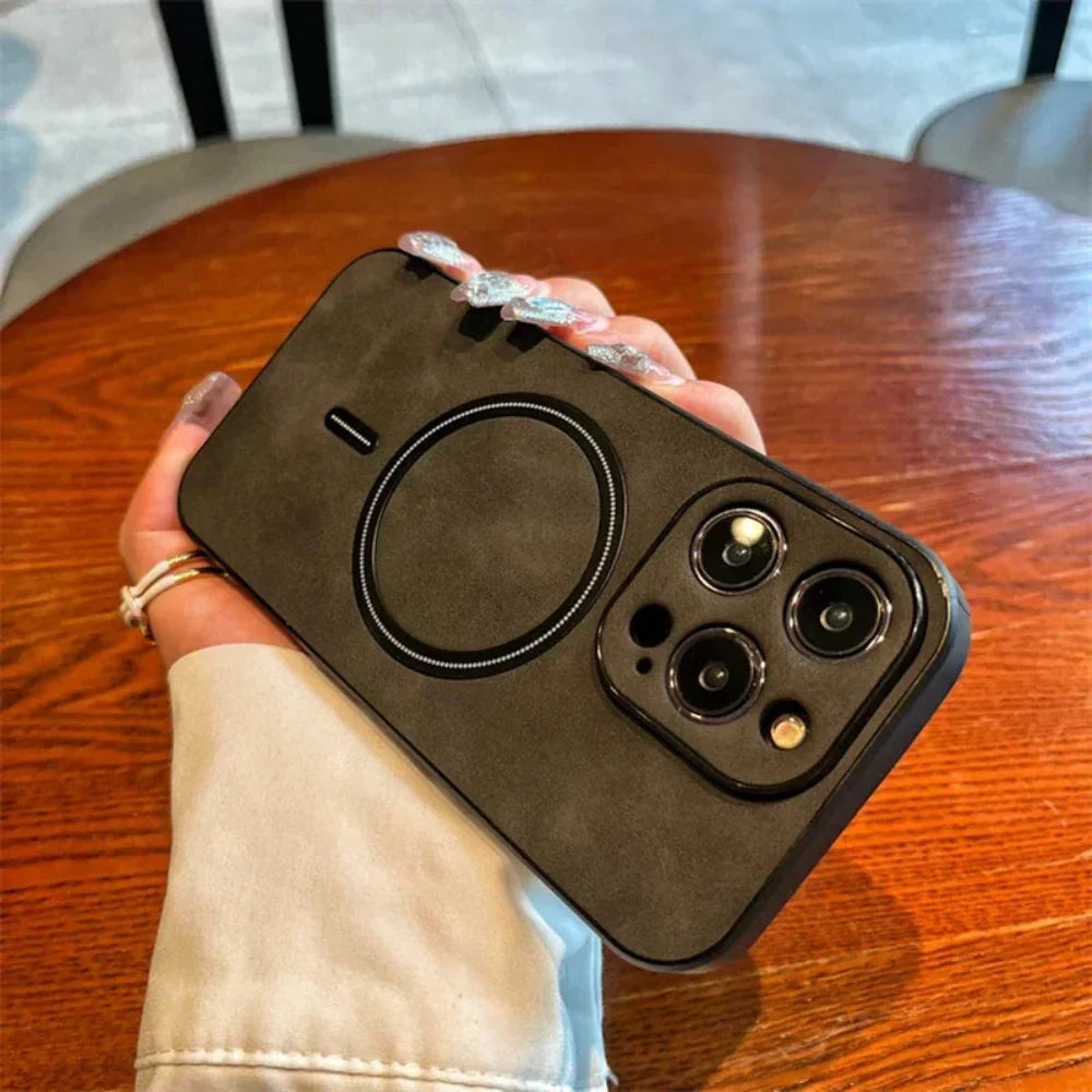 Textured Magnetic Slim Case for Effortless Everyday Use