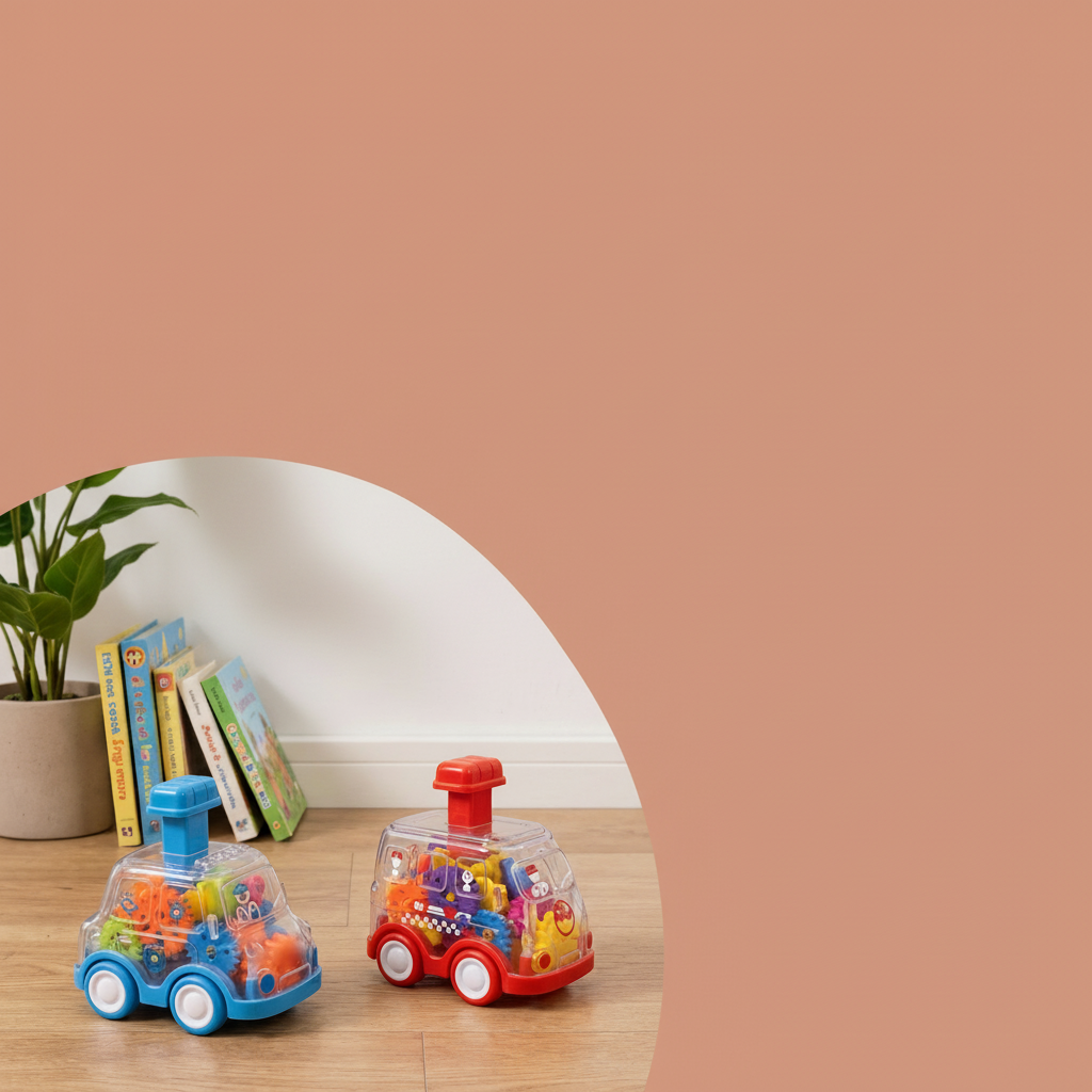 Vibrant Push & Zoom Cars: A Fun Learning Experience for Kids