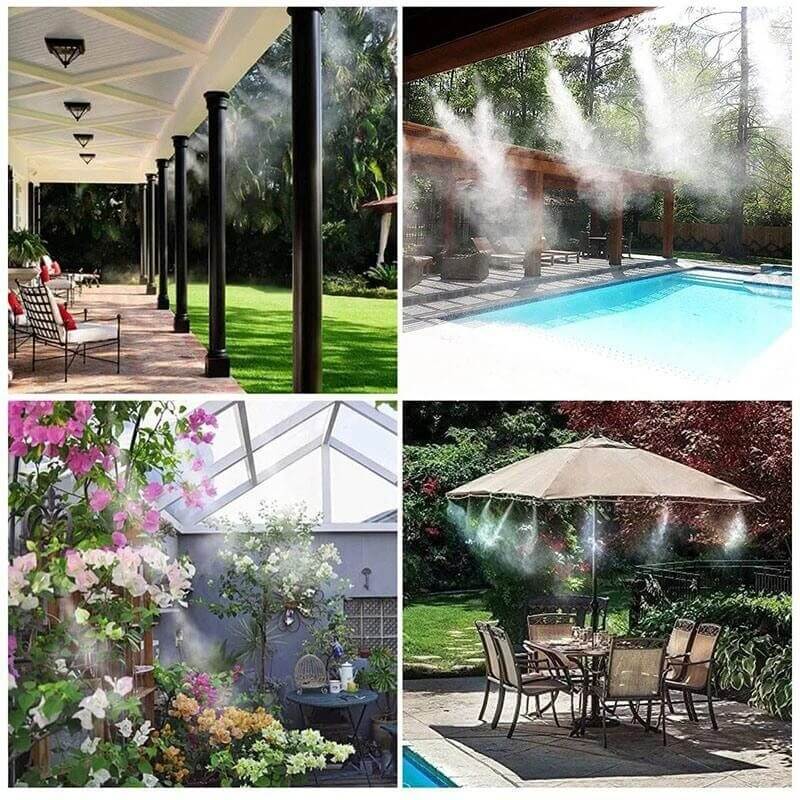 Smart Lawn Sprinkler System with Custom Nozzles – Efficient Watering Set