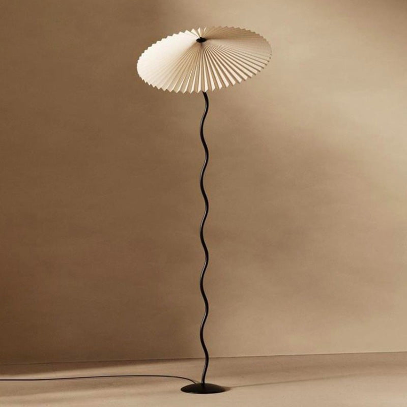 Taavita Floor Lamp "Taavita" – Foldable Lampshade in Elegant Design with Exquisite Details