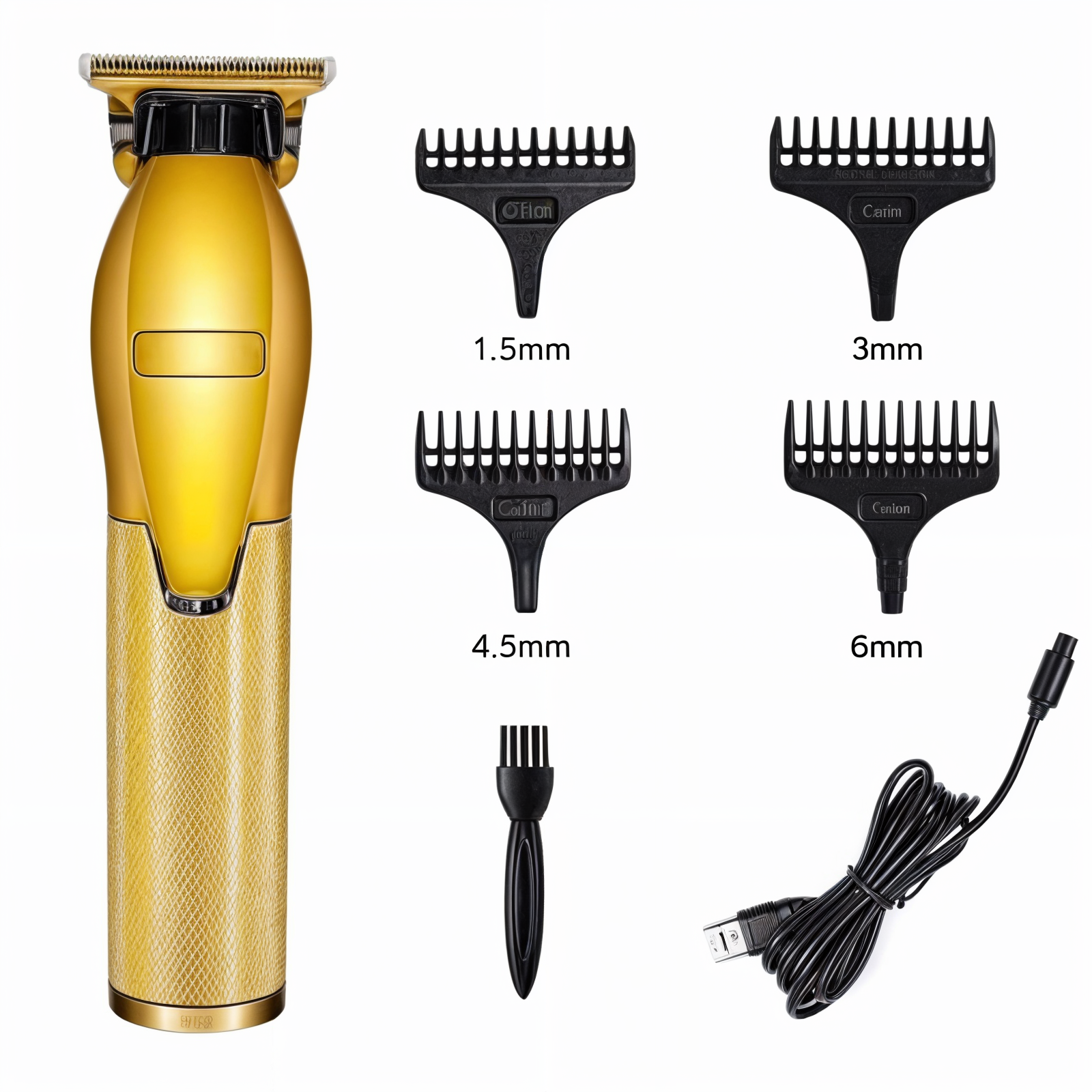Ergonomic Hair Trimmer for Men | Adjustable Professional Clipper for All Hair Types