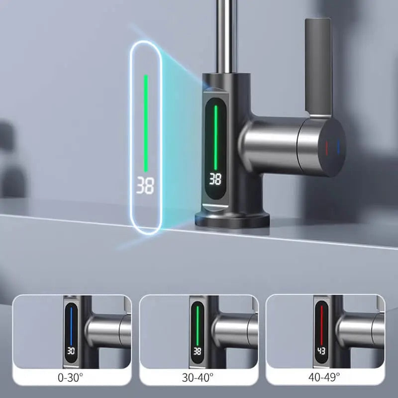 Pull-Out Spray Head Faucet with 3 Functions