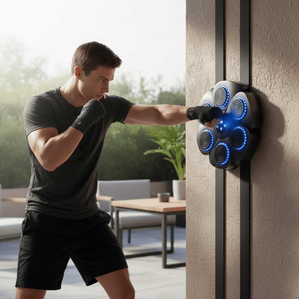 RhythmBox Smart Training System with Bluetooth and LED Effects