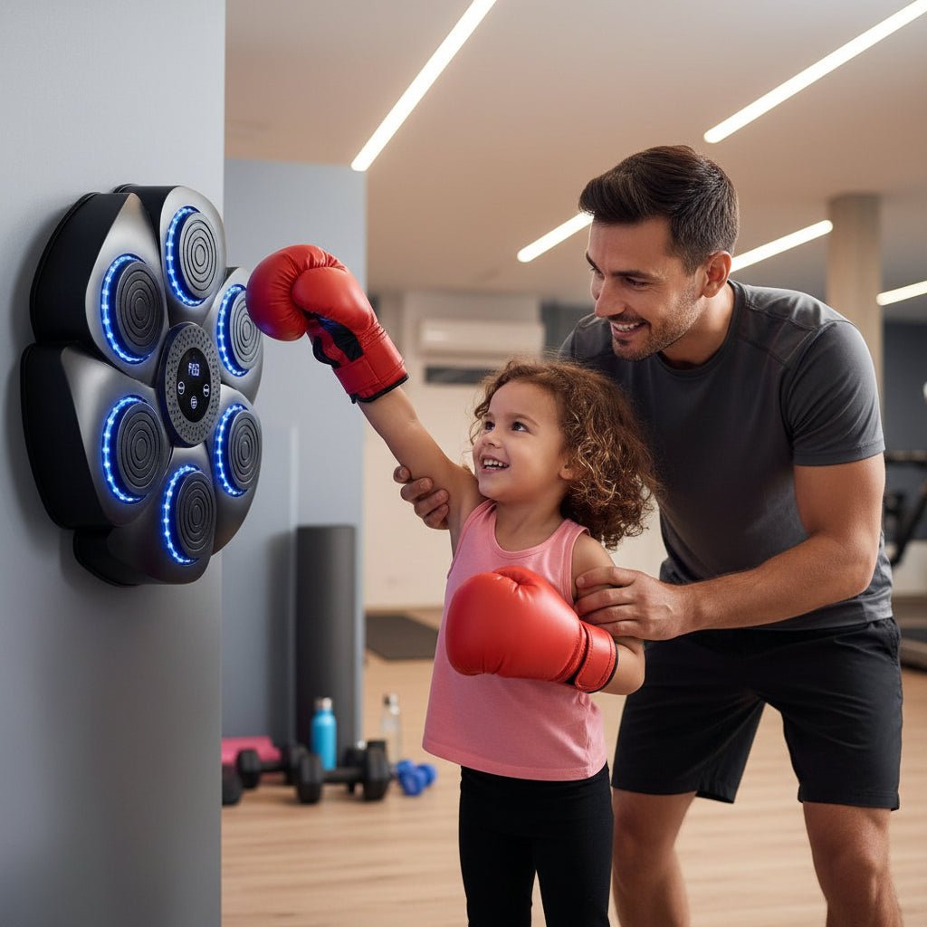 RhythmBox Smart Training System with Bluetooth and LED Effects