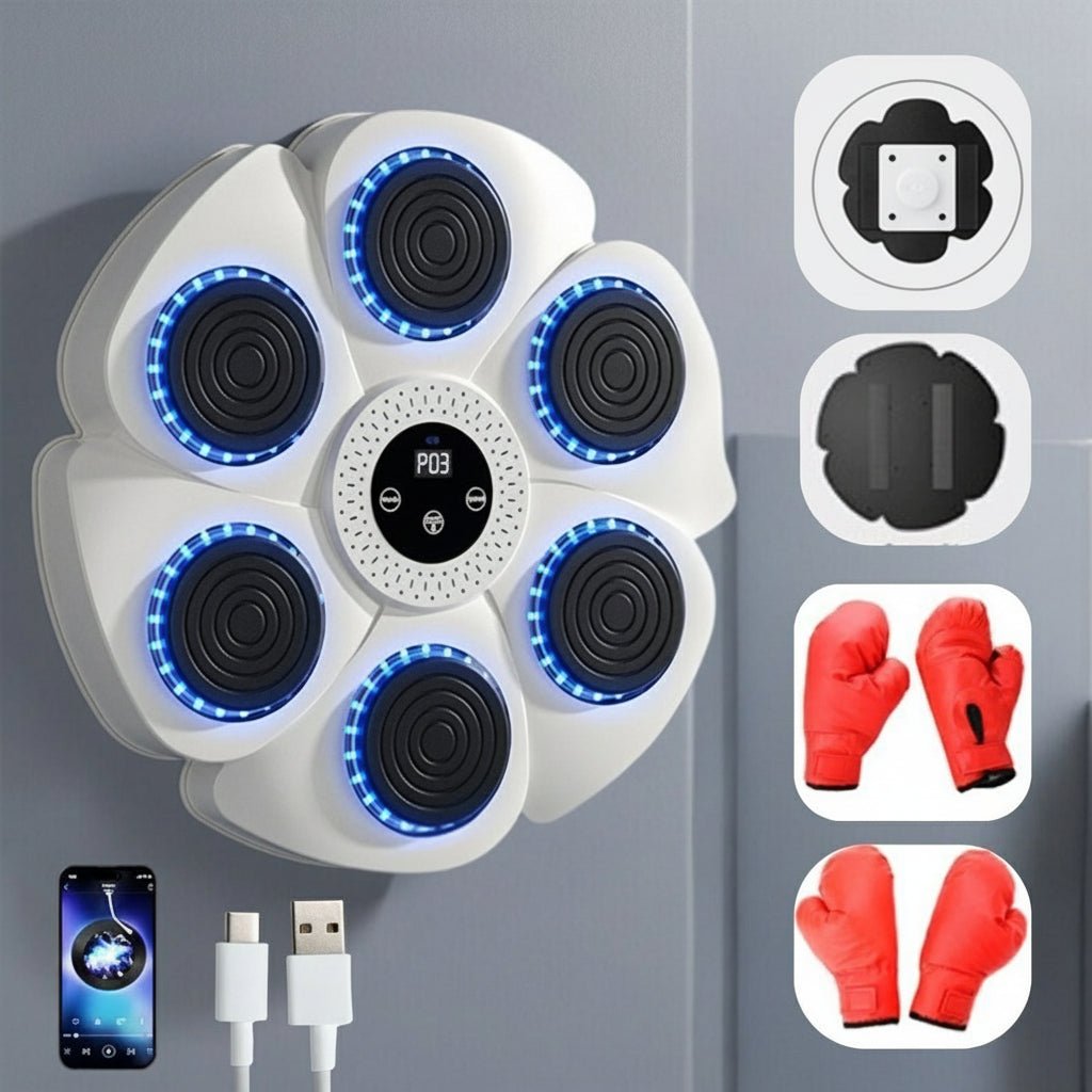 RhythmBox Smart Training System with Bluetooth and LED Effects