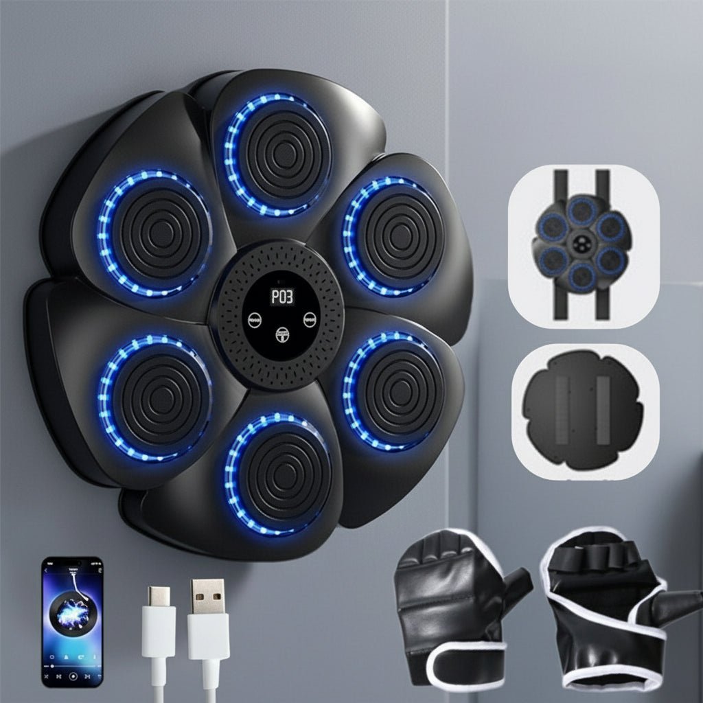 RhythmBox Smart Training System with Bluetooth and LED Effects