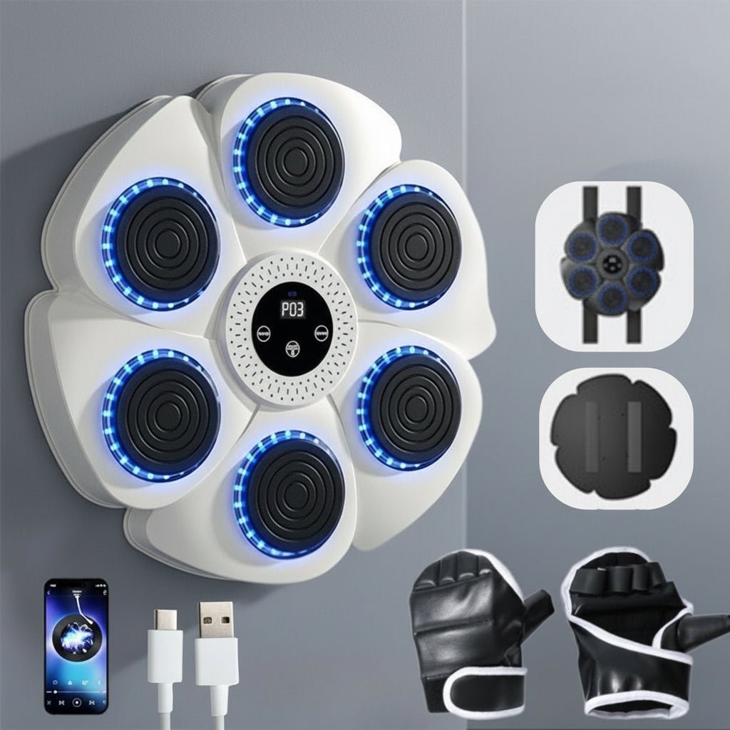 RhythmBox Smart Training System with Bluetooth and LED Effects