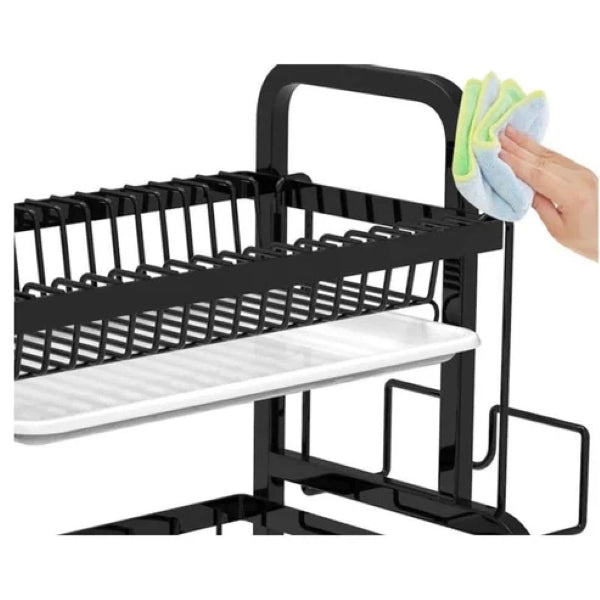 Tiered Kitchen Dish Organizer