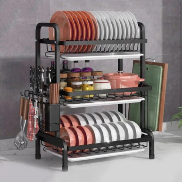 Tiered Kitchen Dish Organizer
