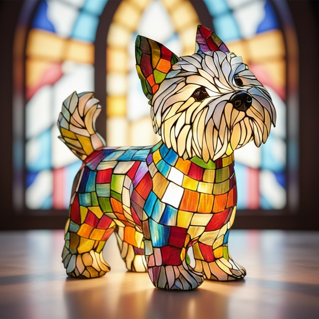 Charming Canine LED Table Lamp for Cozy Ambiance