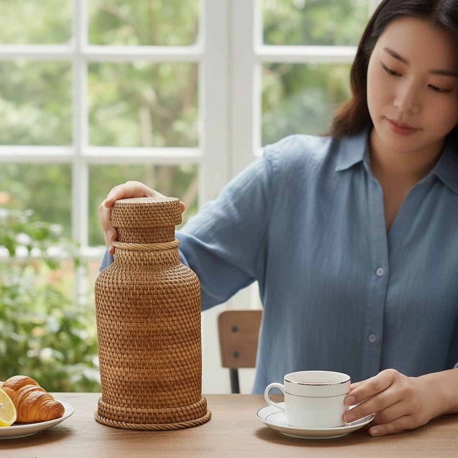 NatureNest 1L Insulated Beverage Dispenser for Any Drink