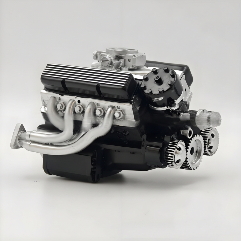 Precision V8 Engine Display Model for Enthusiasts