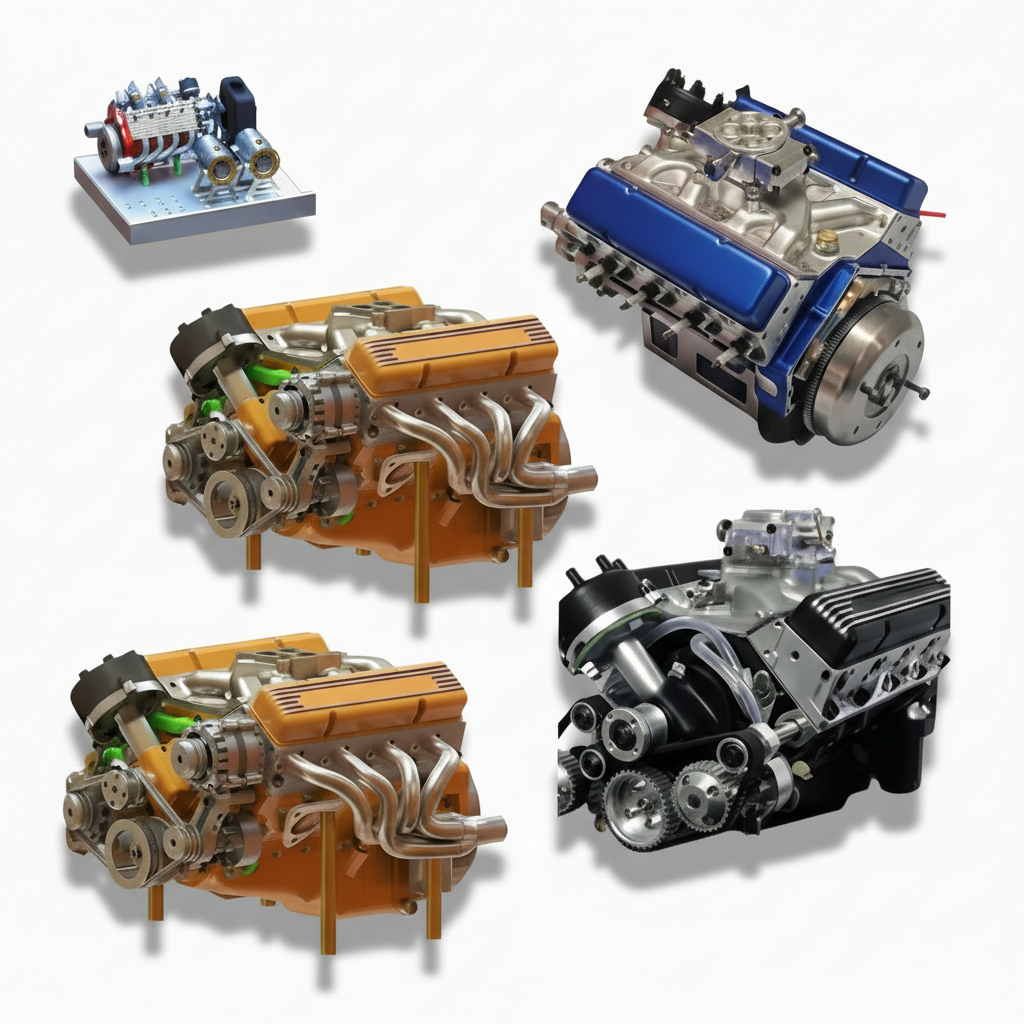 Precision V8 Engine Display Model for Enthusiasts