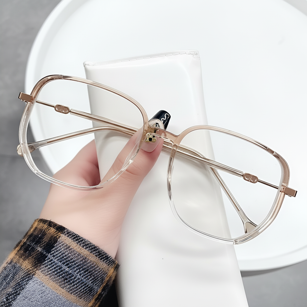 Versatile Vision Glasses with Lightweight Frame and Blue Light Defense