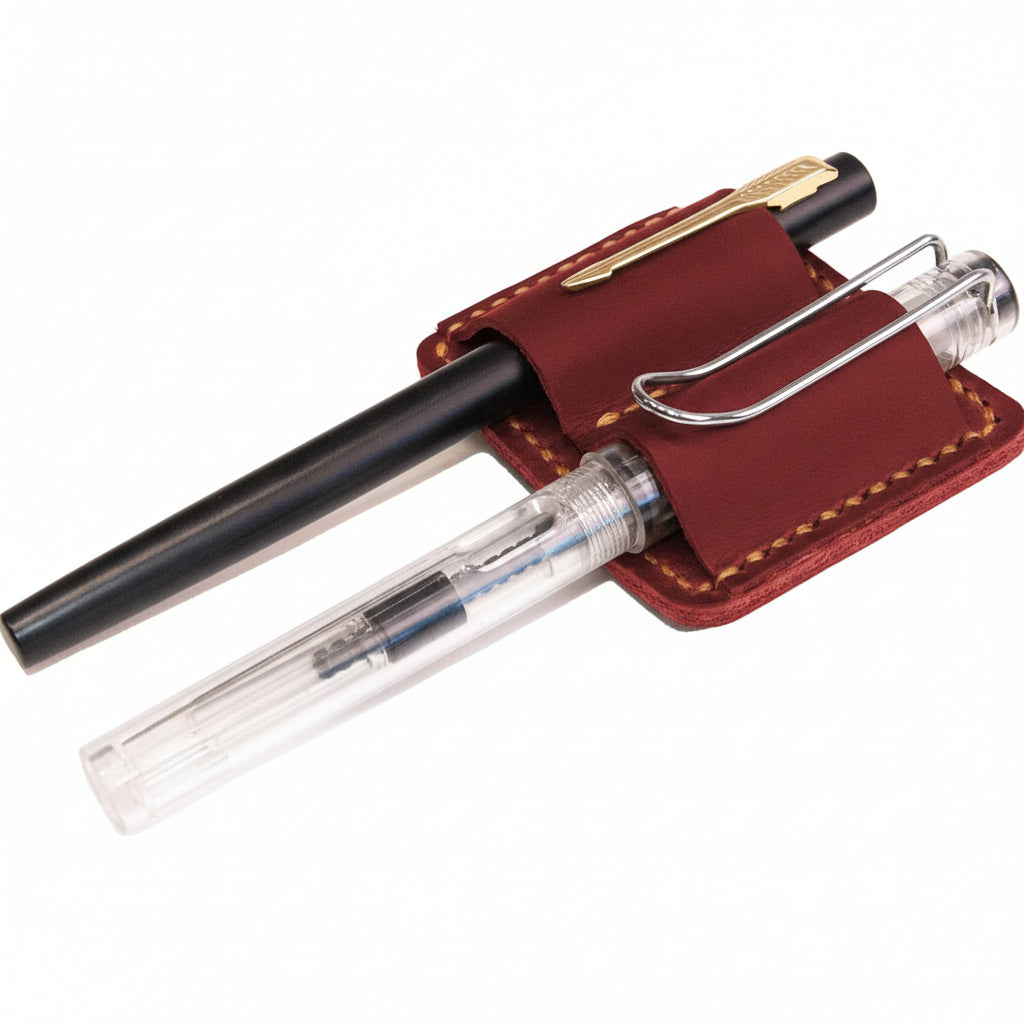 Elegant Leather Clip for Pens - Perfect Journal Accessory