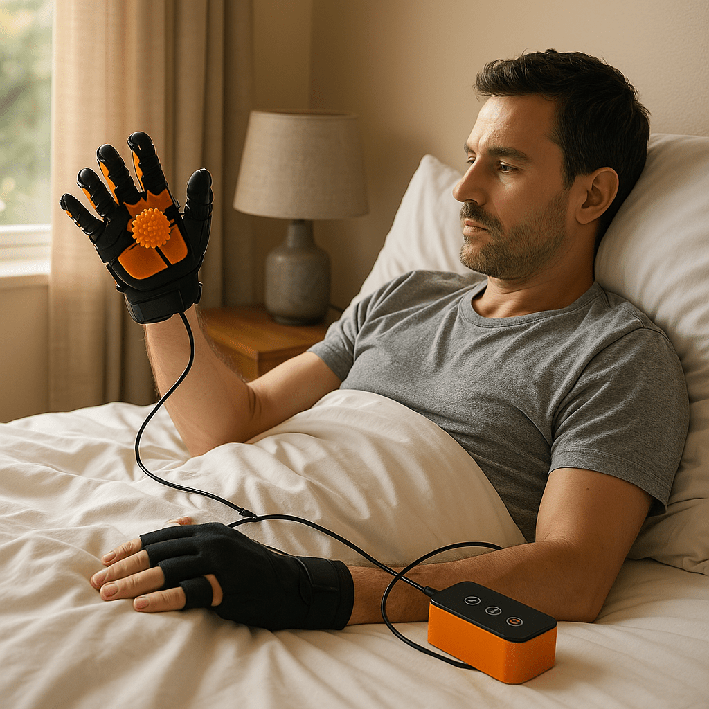 HandFlex Pro Auto Grip Trainer for Home Recovery and Strengthening