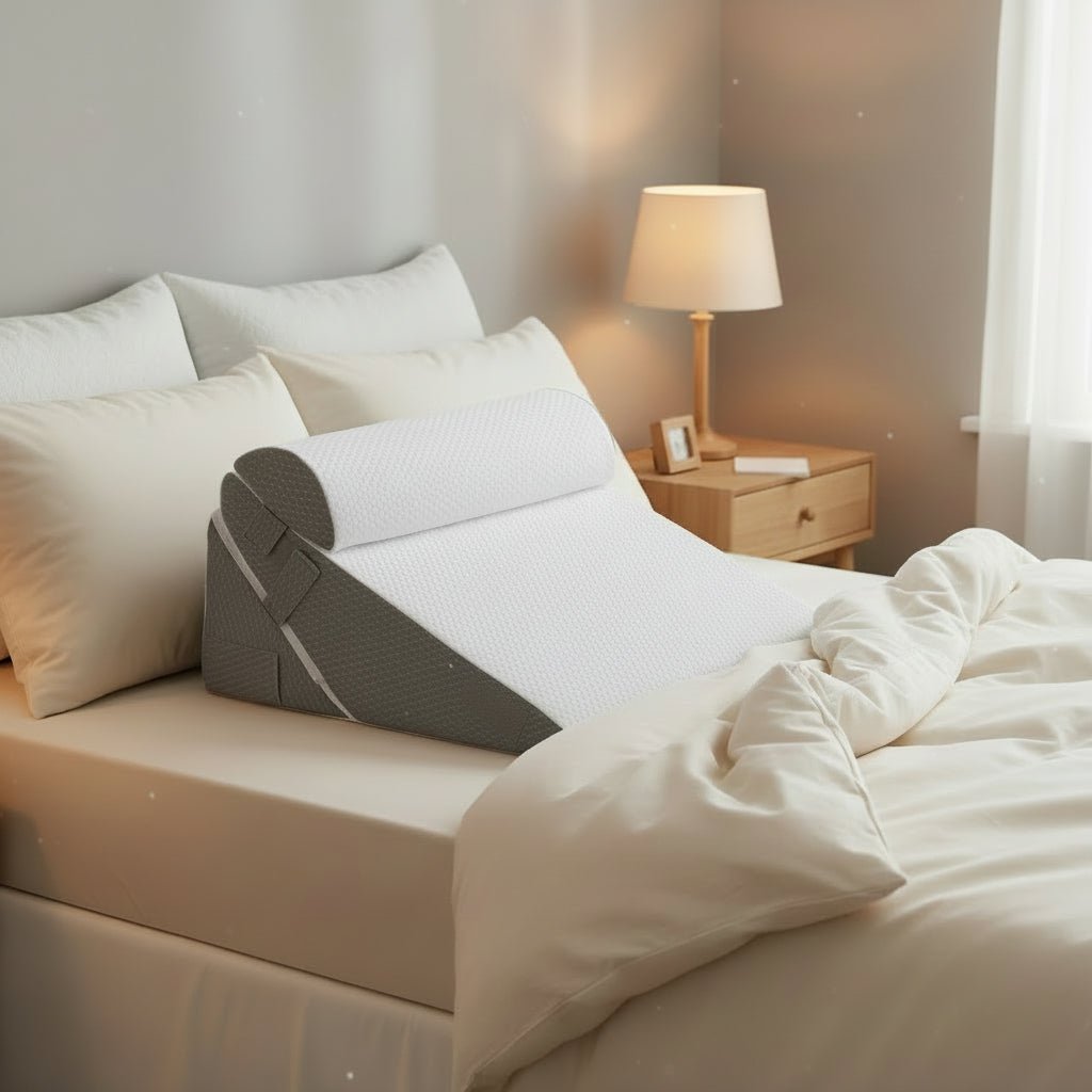 CloudSupport Adjustable Foam Wedge Pillow for Back and Leg Comfort