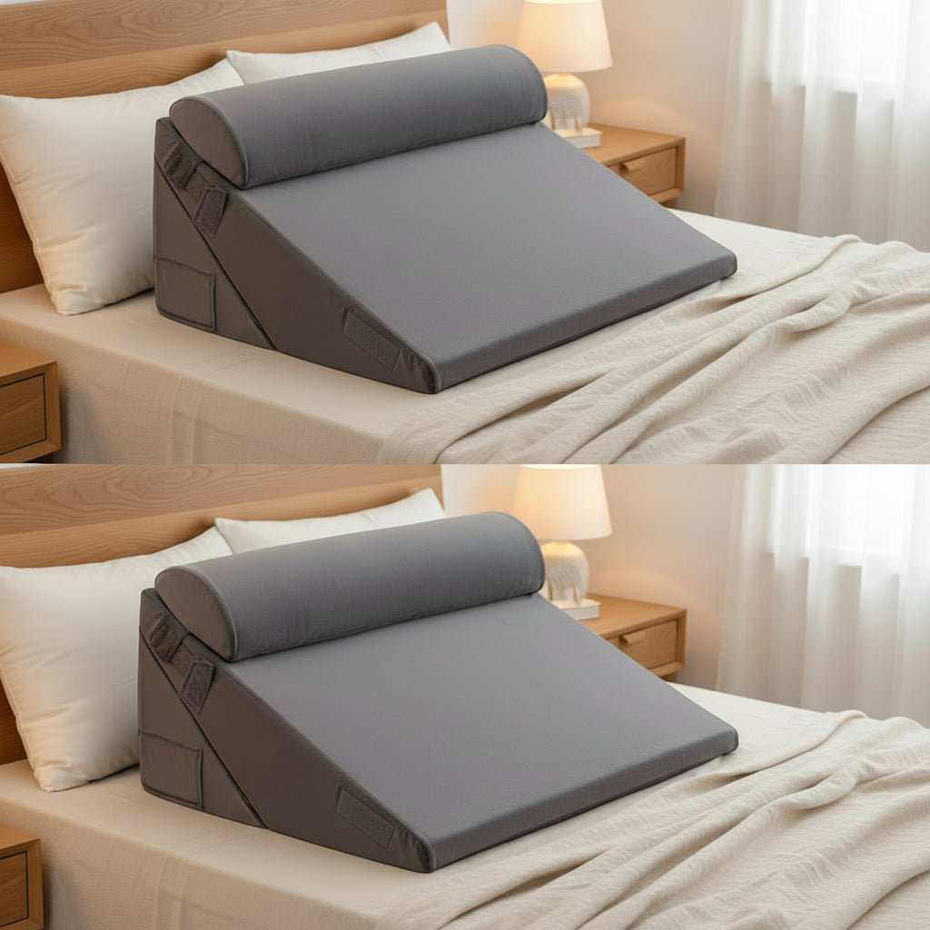 CloudSupport Adjustable Foam Wedge Pillow for Back and Leg Comfort