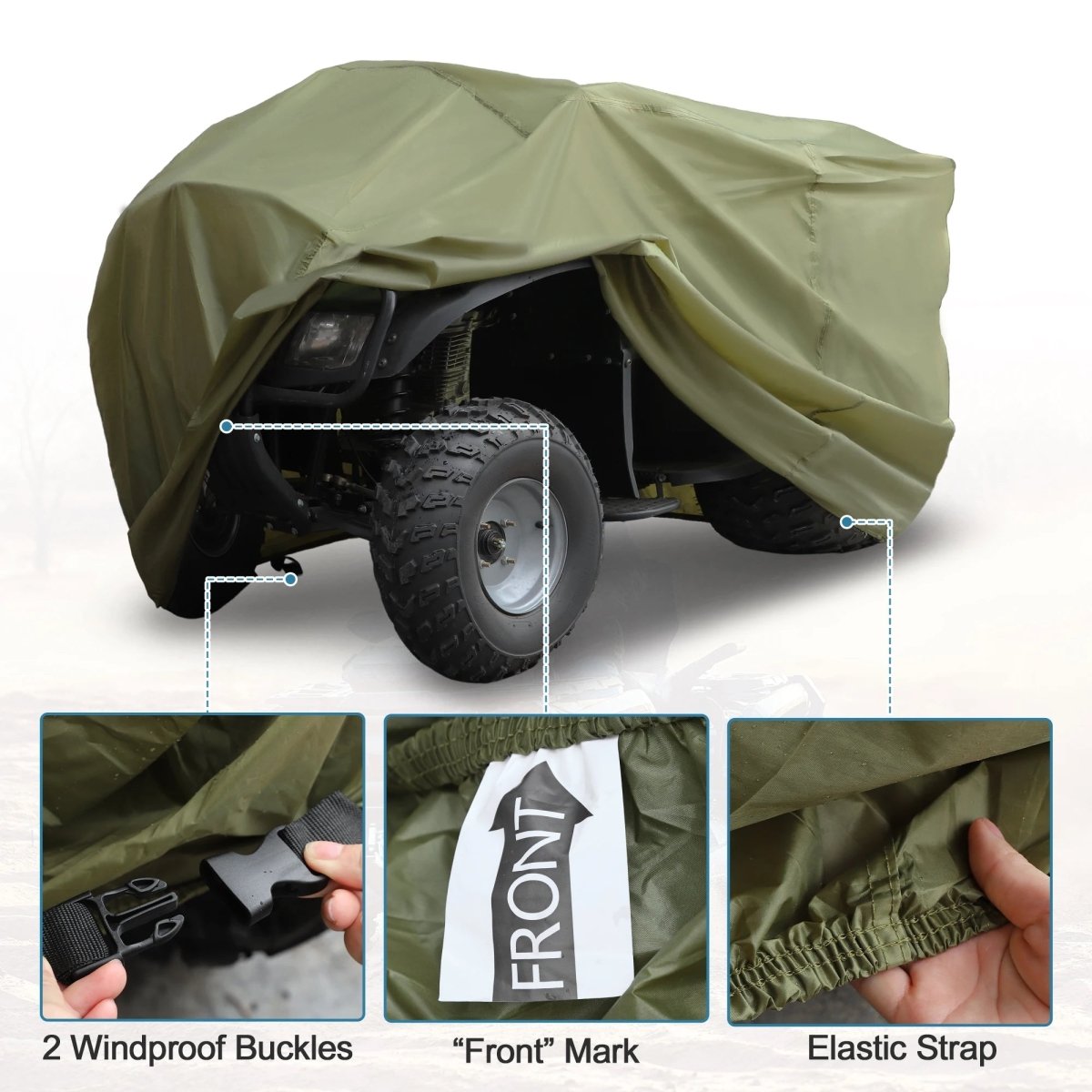 All-Weather ATV Shield with UV Defense