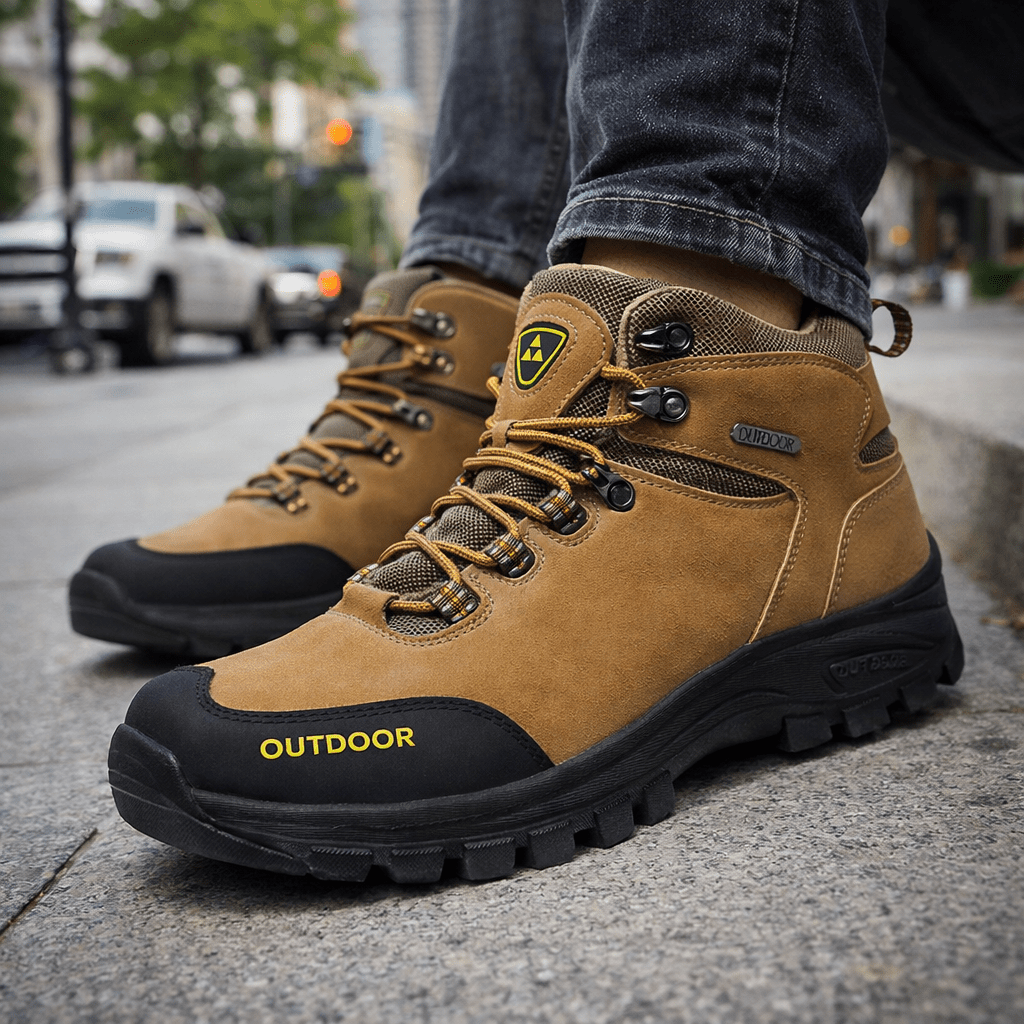 RuggedShield Tactical Boots with Steel Toe for Challenging Environments