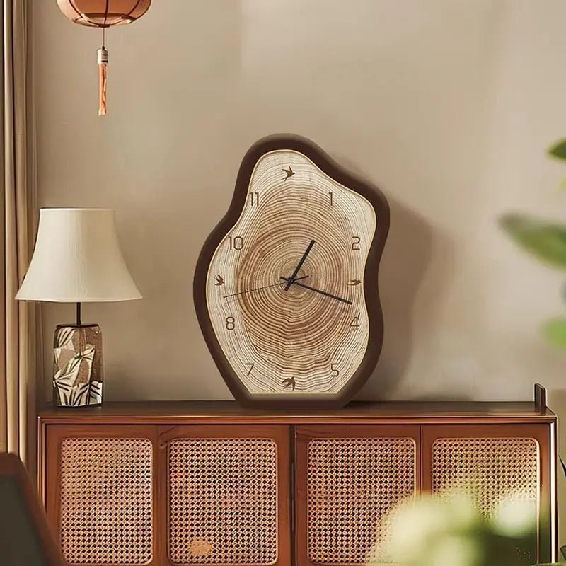 ChicRound Contemporary Wall Clock with Unique Circular Design