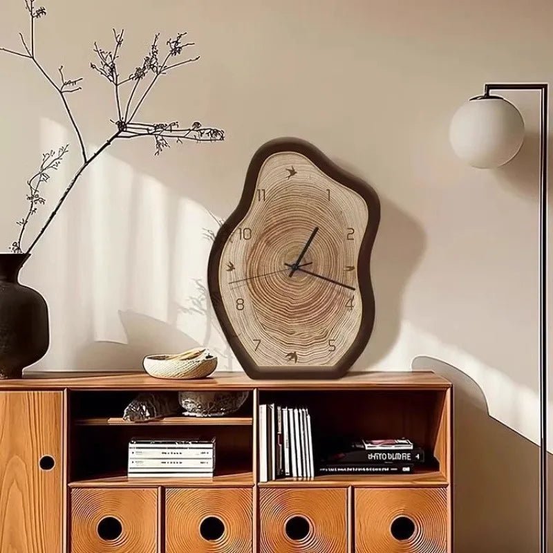 ChicRound Contemporary Wall Clock with Unique Circular Design