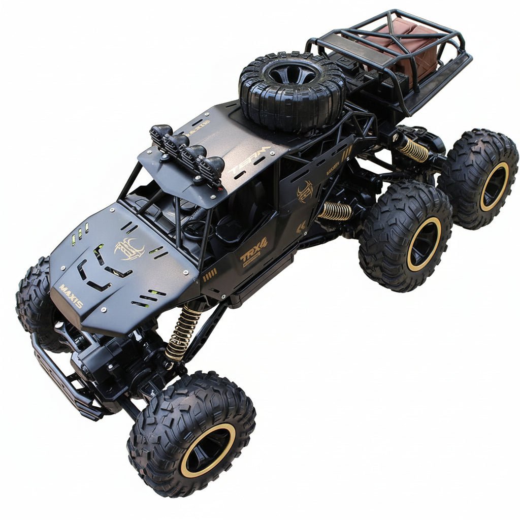 RuggedExplorer 6WD Remote-Controlled Off-Road Truck for Thrilling Adventures