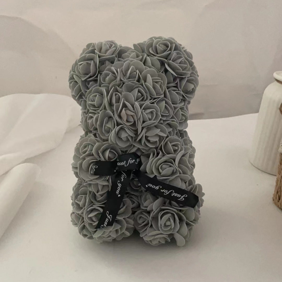 Everlasting Floral Bear: A Romantic Gift of Love