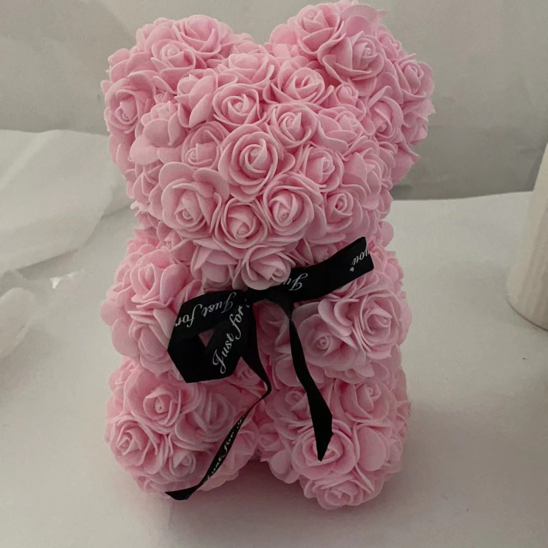 Everlasting Floral Bear: A Romantic Gift of Love