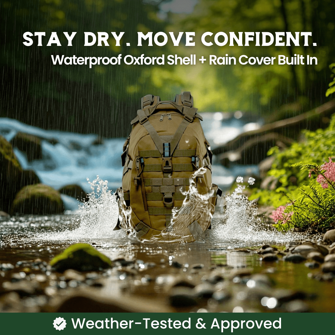 AdventurePro 40L Waterproof Tactical Backpack for Outdoor Enthusiasts