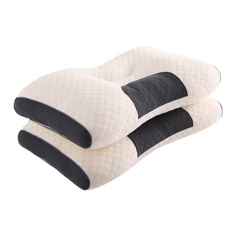 ErgoCloud Contoured Support Pillow for Neck and Back Relief