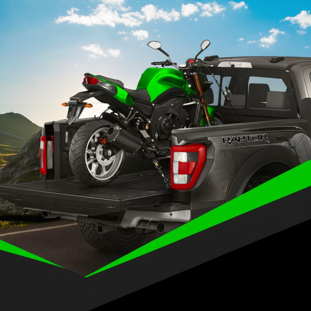 Heavy-Duty Cargo Tie-Down System with Automatic Hooks