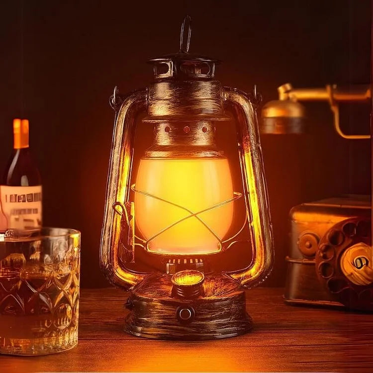 Portable Waterproof LED Lantern for Camping – Rechargeable with Adjustable Brightness