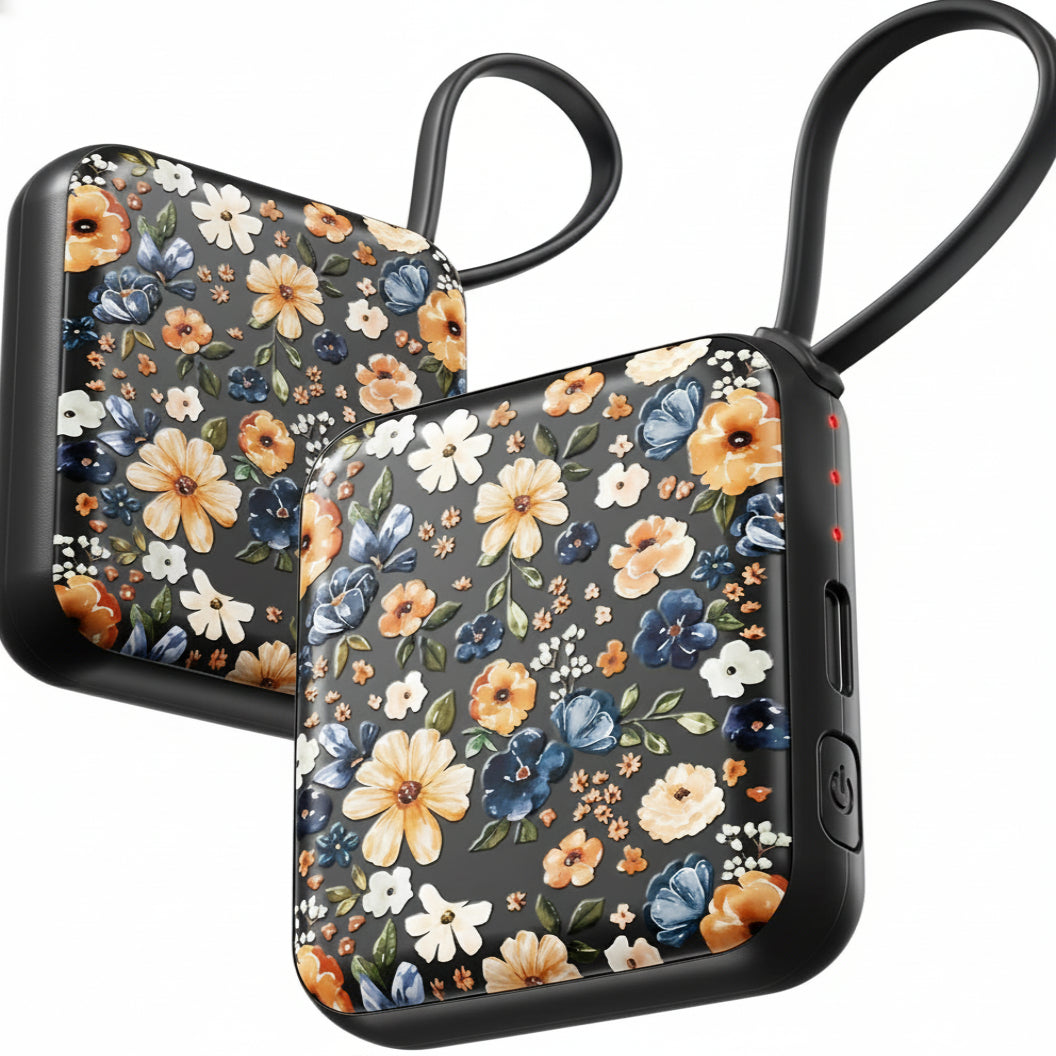 Charming Portable Electric Hand Warmer with Rechargeable Battery