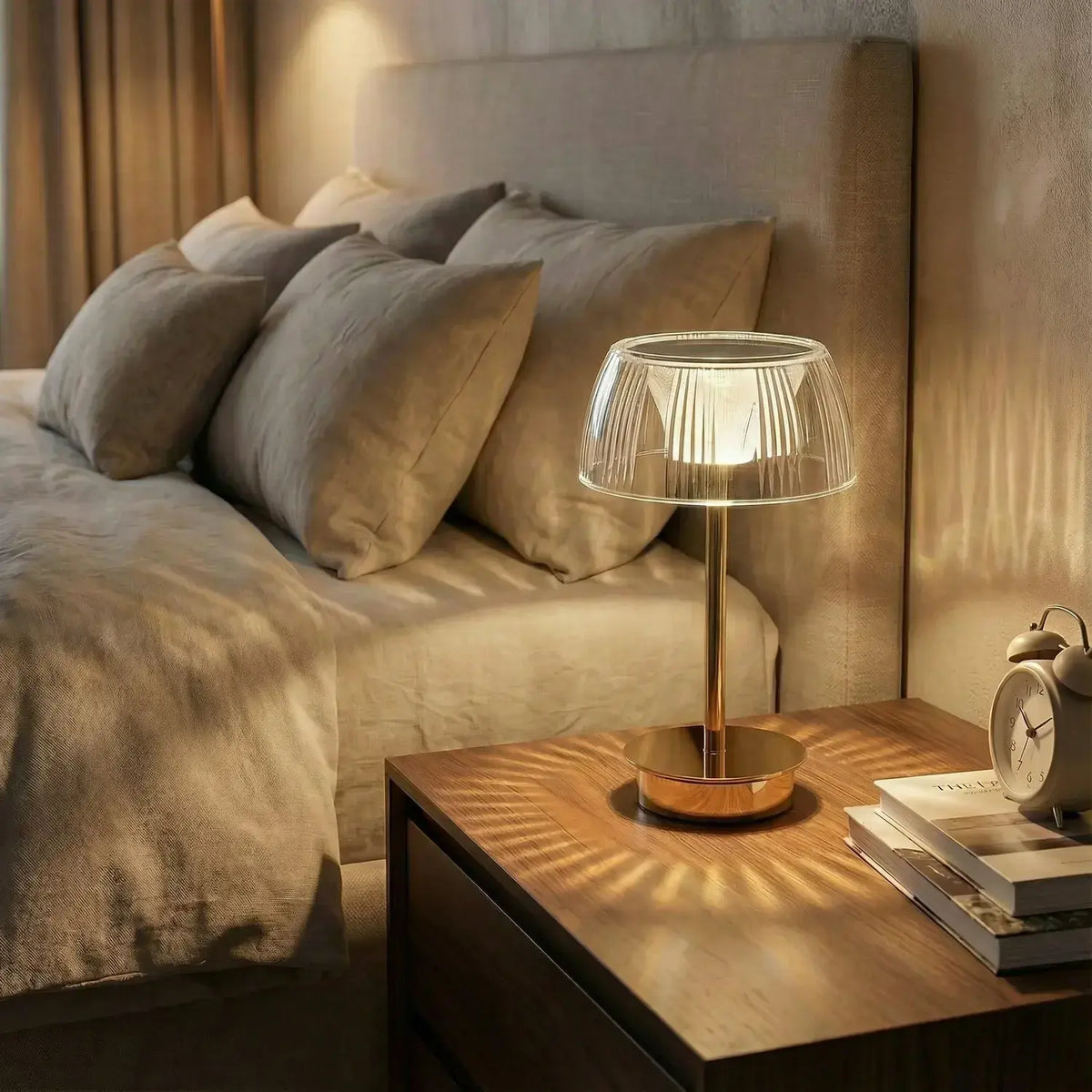 Versatile Touch-Control LED Lamp with Rechargeable Battery