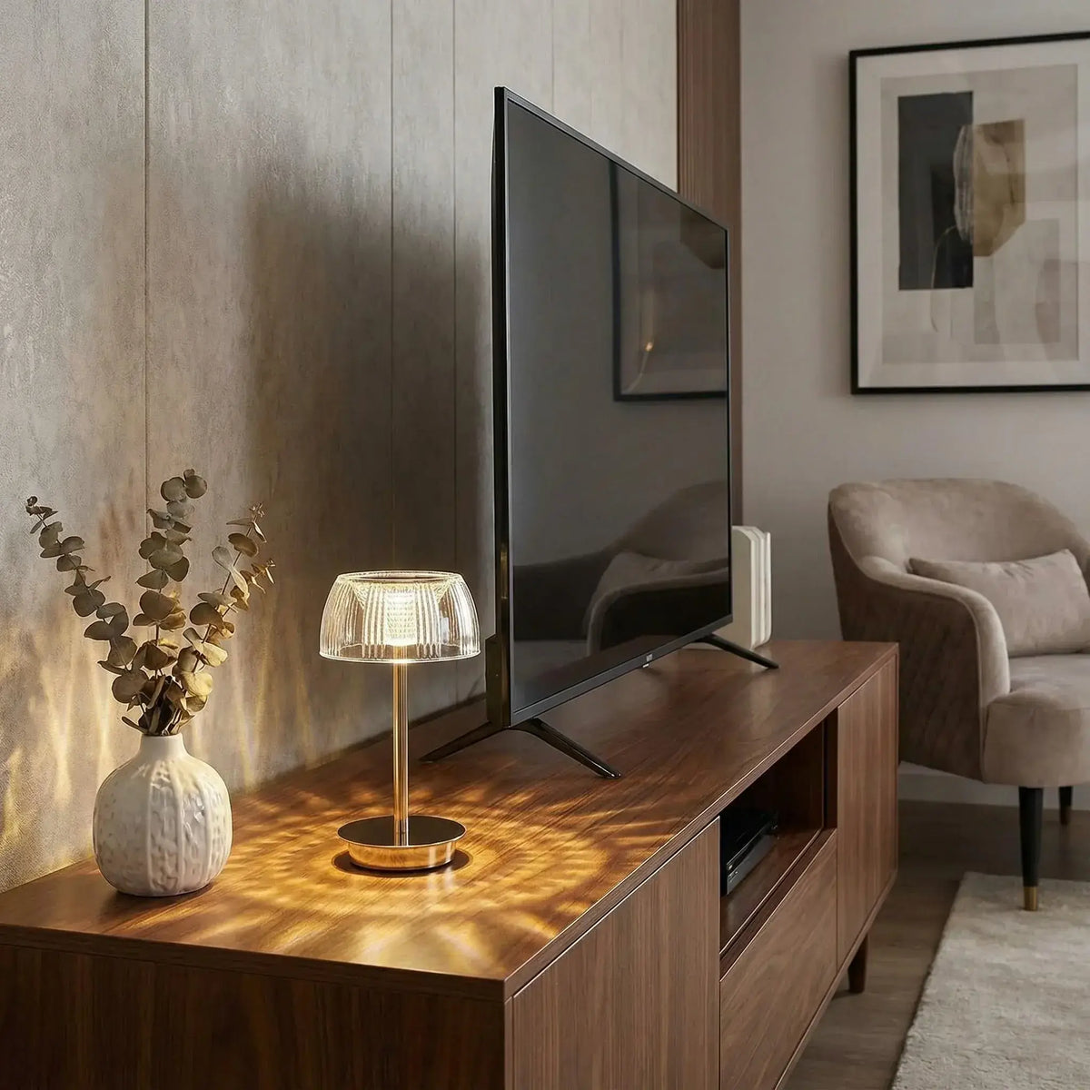 Versatile Touch-Control LED Lamp with Rechargeable Battery