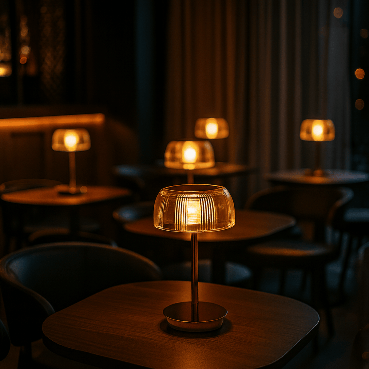 Versatile Touch-Control LED Lamp with Rechargeable Battery