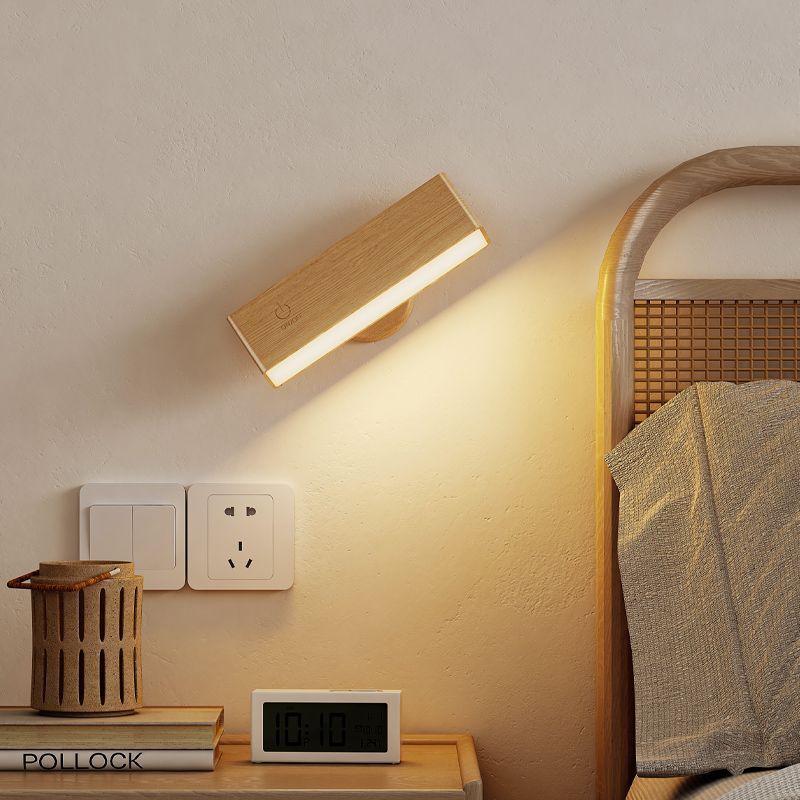 Versatile Rechargeable Wall Lamp with Touch Controls & Custom Brightness