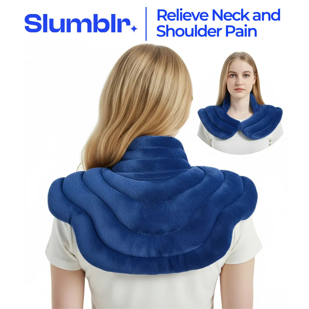 Microwavable Neck Heating Pad – Weighted Wrap for Tension Relief