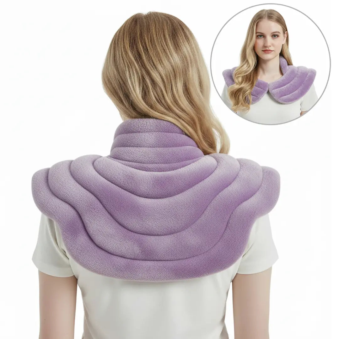 Microwavable Neck Heating Pad – Weighted Wrap for Tension Relief