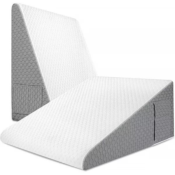 Memory Foam Reading Pillow with Removable Washable Cover - 50x50x26cm
