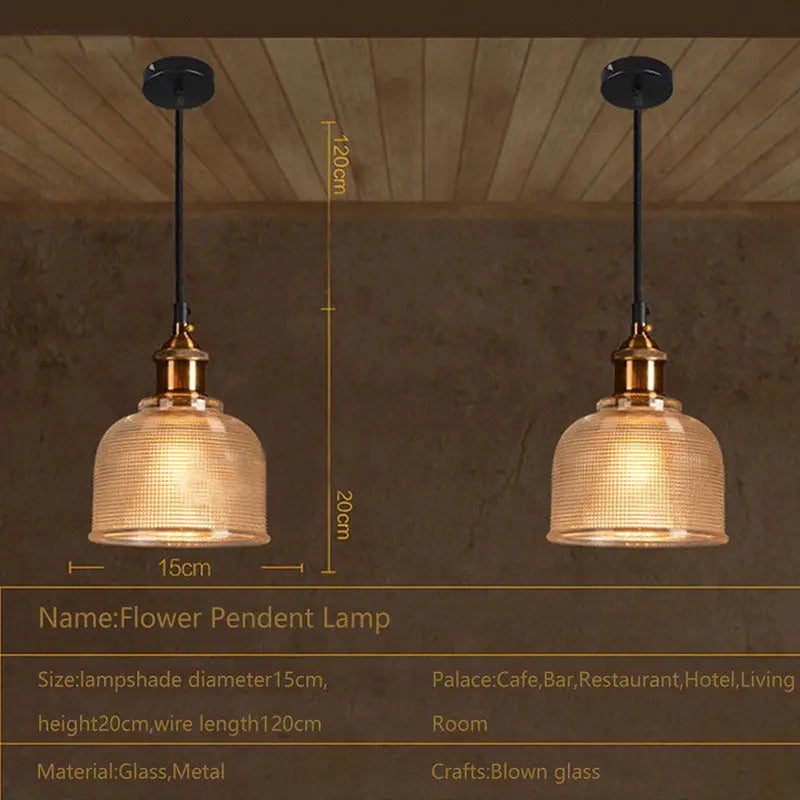 Elegant Glass Pendant Light for Timeless Decor