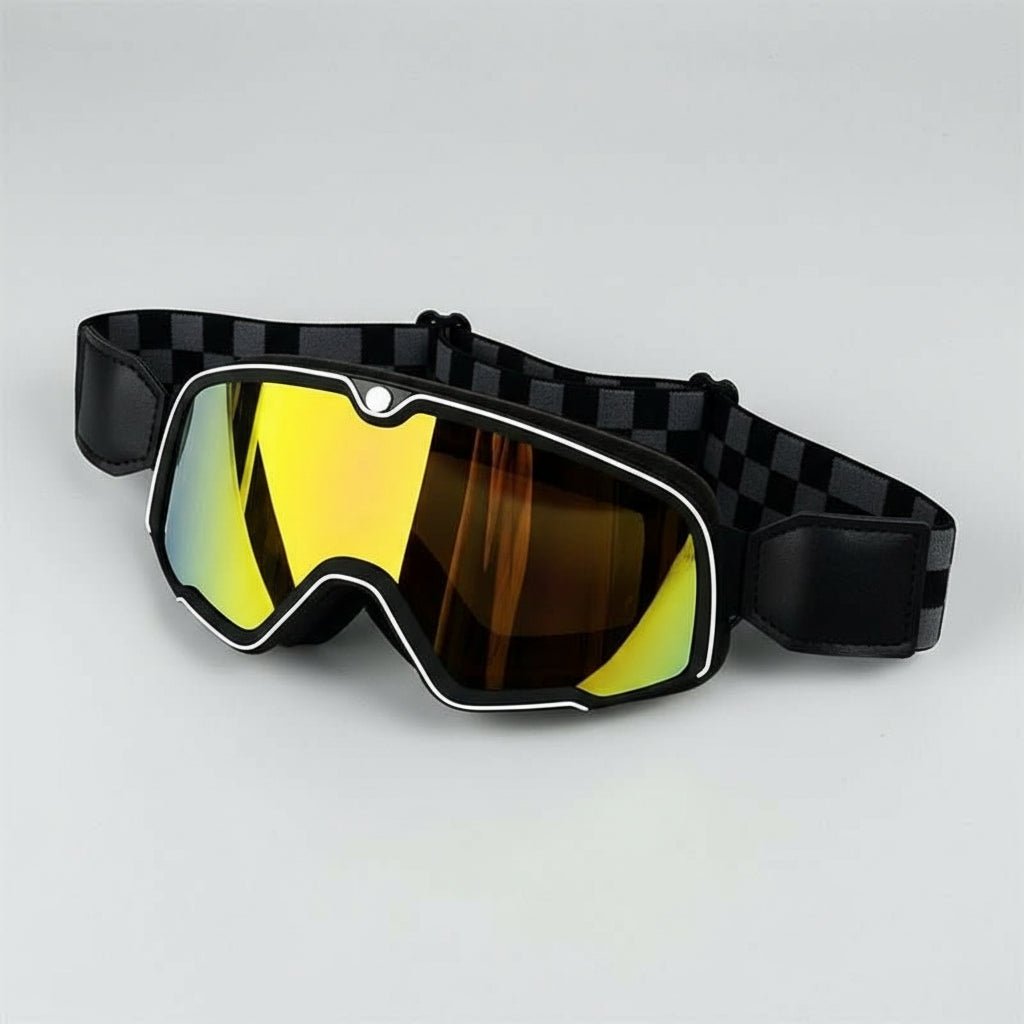 Classic Rider Goggles with UV Shield for Every Journey