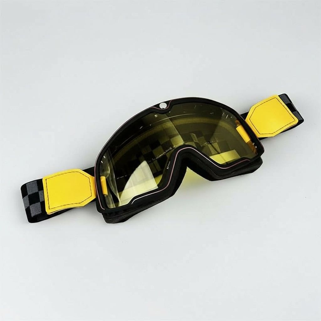 Classic Rider Goggles with UV Shield for Every Journey
