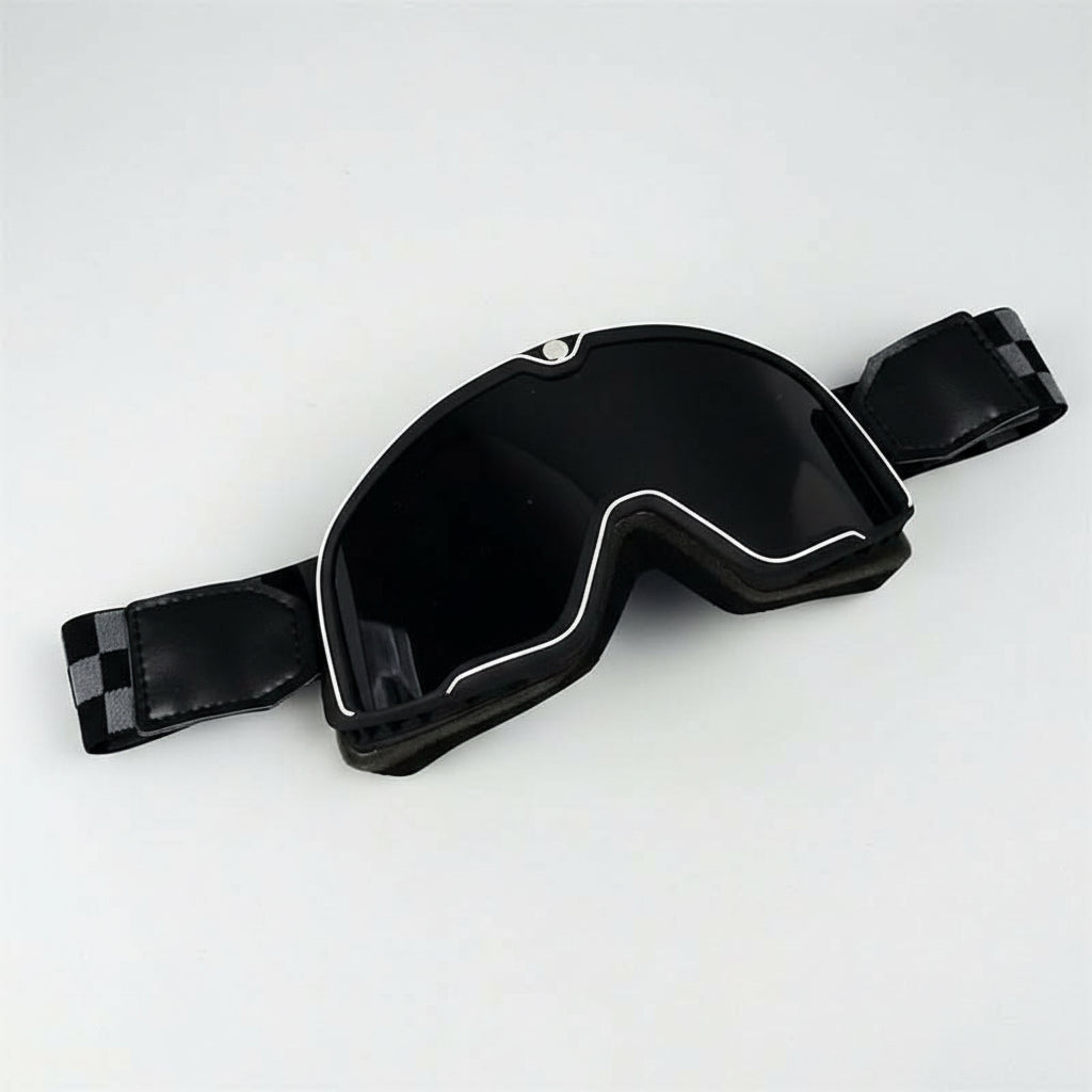 Classic Rider Goggles with UV Shield for Every Journey
