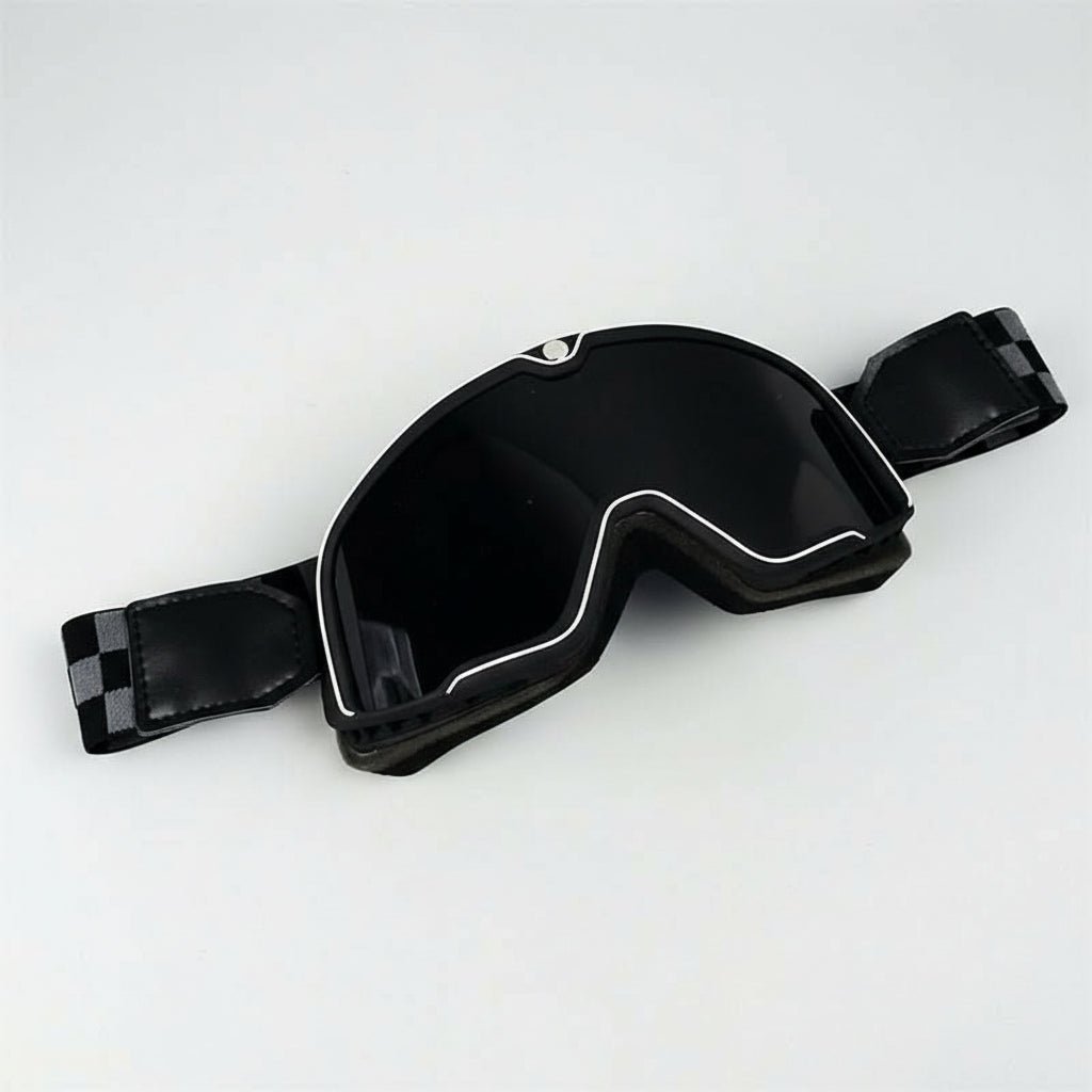 Classic Rider Goggles with UV Shield for Every Journey