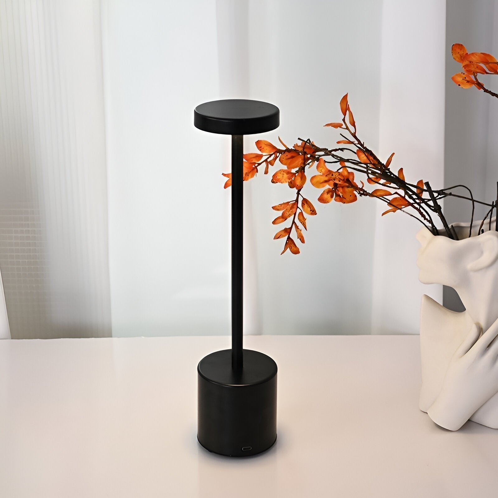 Desk Lamp with LED Light and Wireless Charging Dock